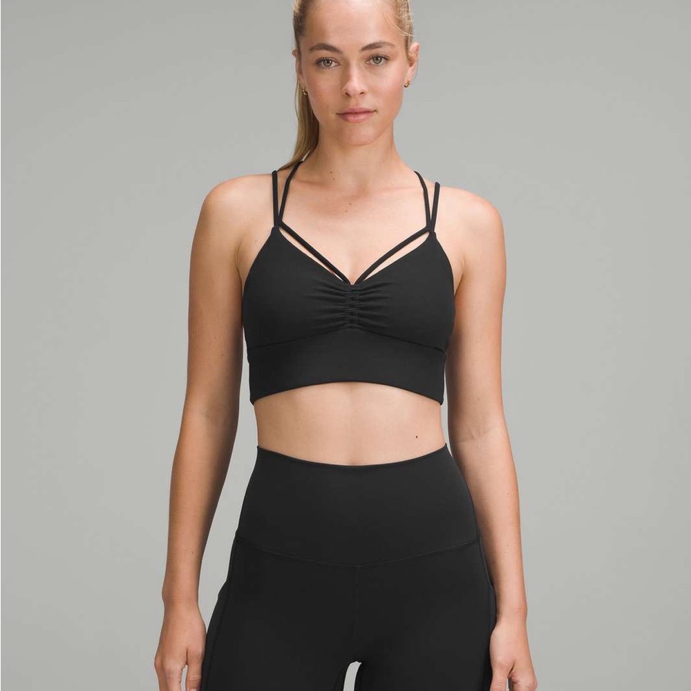 Lululemon nulu strappy v-neck yoga bra